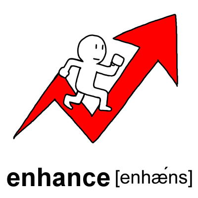 enhance 意味