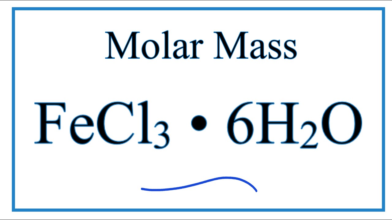 6h2o molar mass