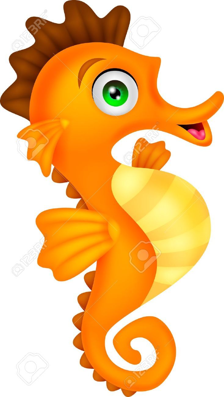 seahorse clip art