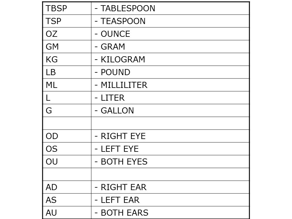 qhs medical abbreviation