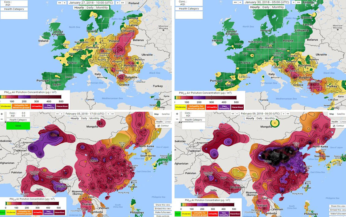 real time air quality index