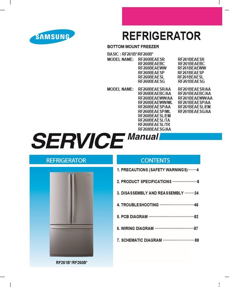 samsung refrigerator operating instructions