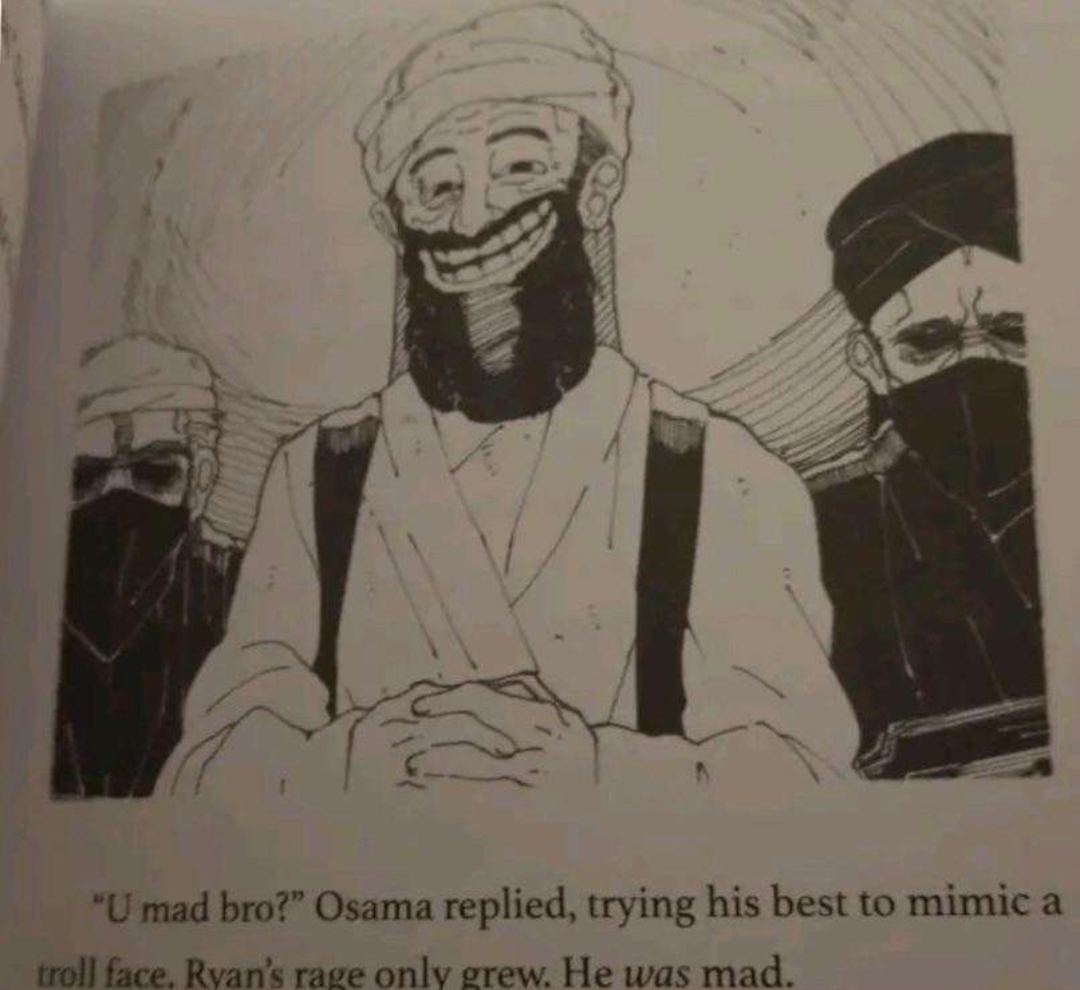 u mad bro osama