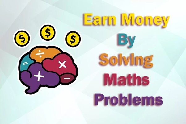 earn money by solving maths problems online in india