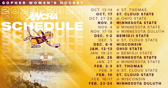 gopher hockey record