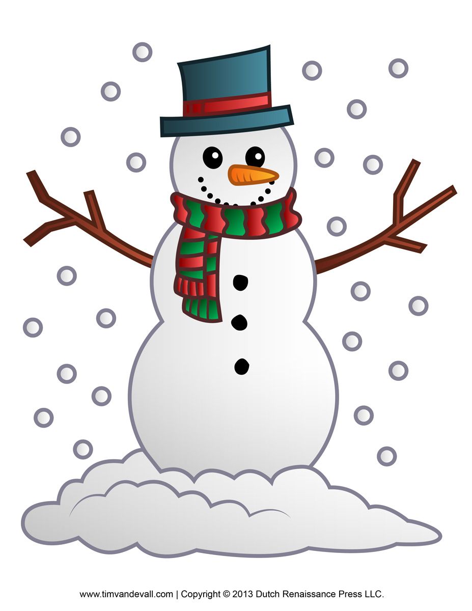 clip art snowman