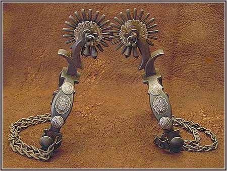 antique cowboy spurs