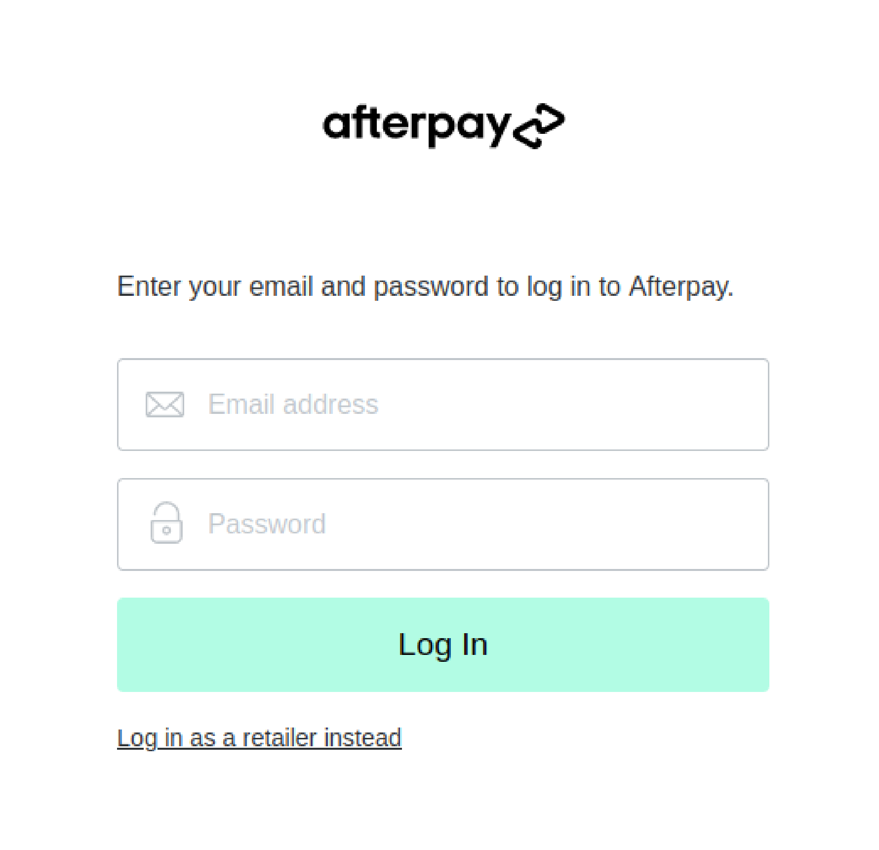 afterpay account blocked from making purchases