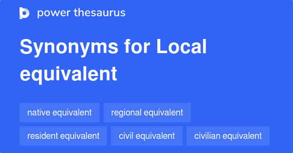 local synonym