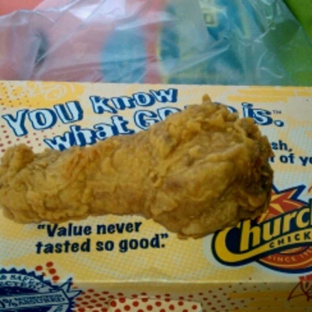 churchs chicken nutritional information