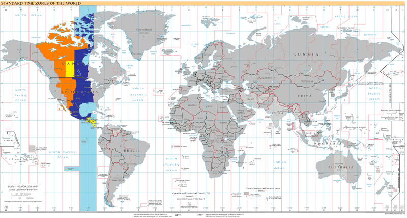 timezone central standard time