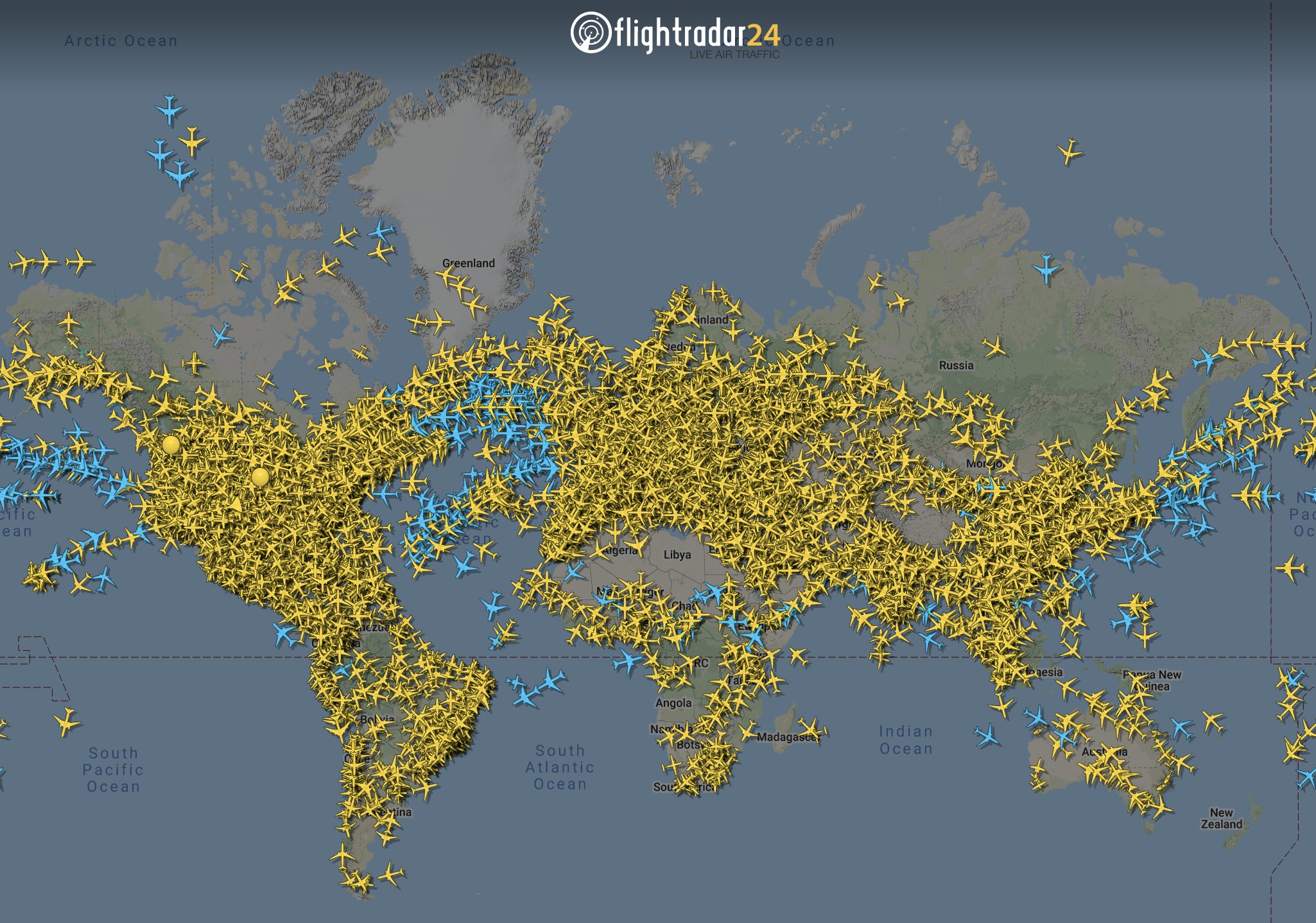 live airplane tracker