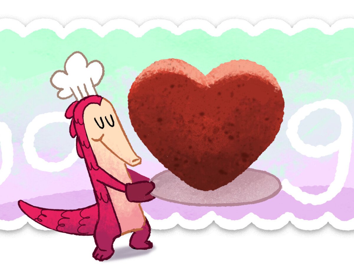 google doodle happy valentines day