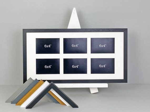 6 aperture photo frame 6x4