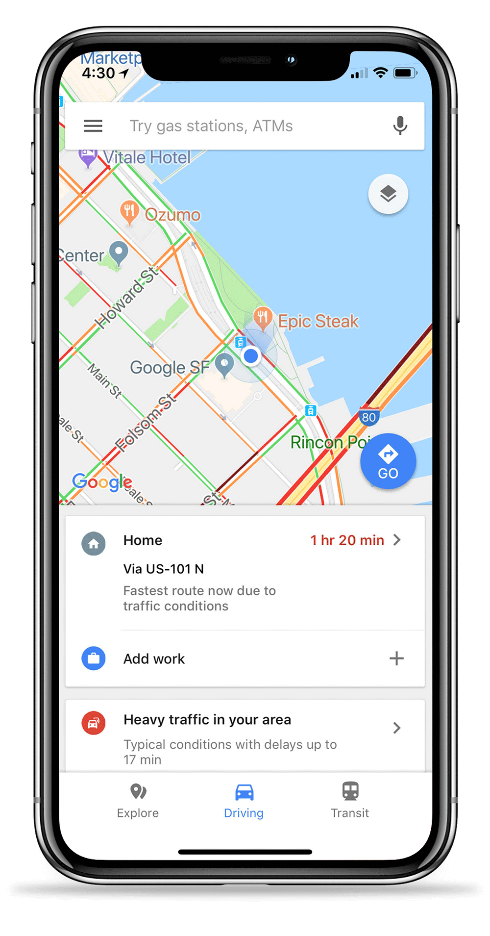 google map directions