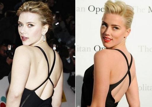 scarlett johansson and charlize theron look alike