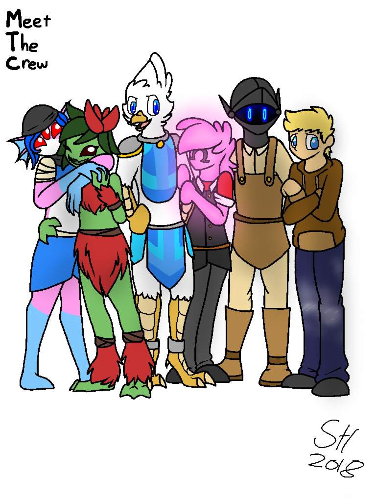 starbound crew members