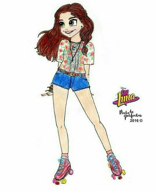 dibujos de soy luna