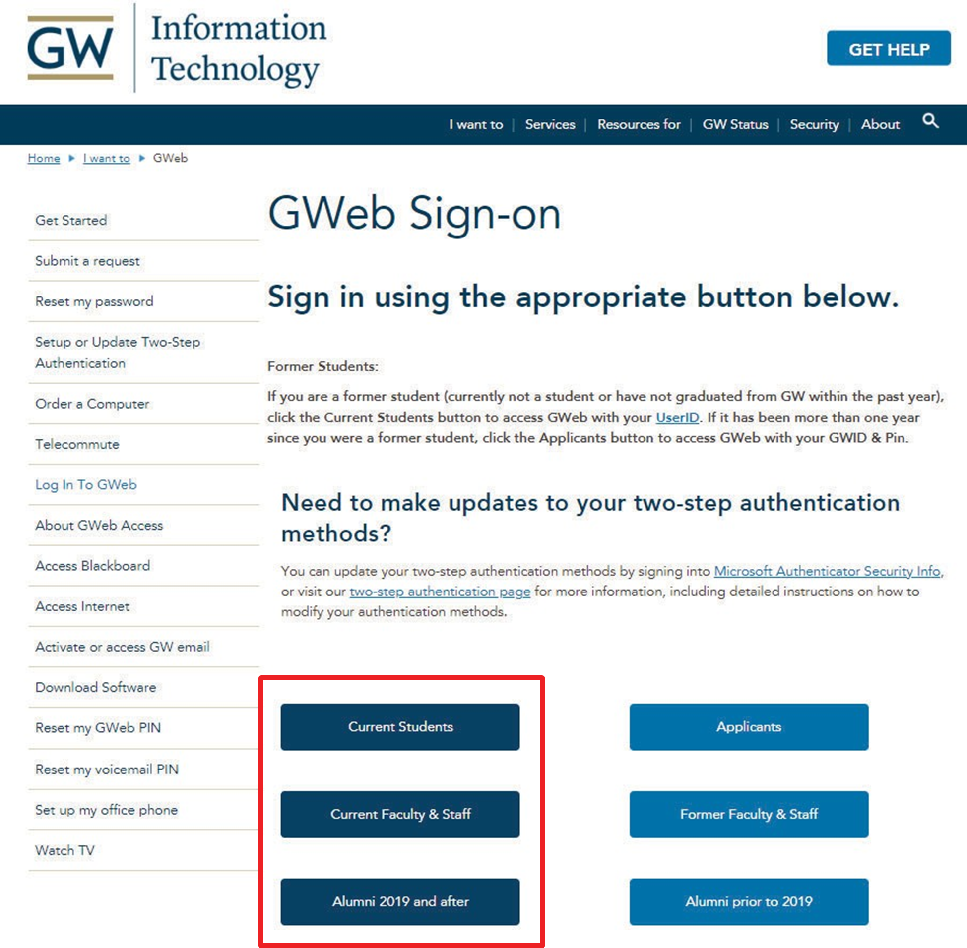 gwu bill pay