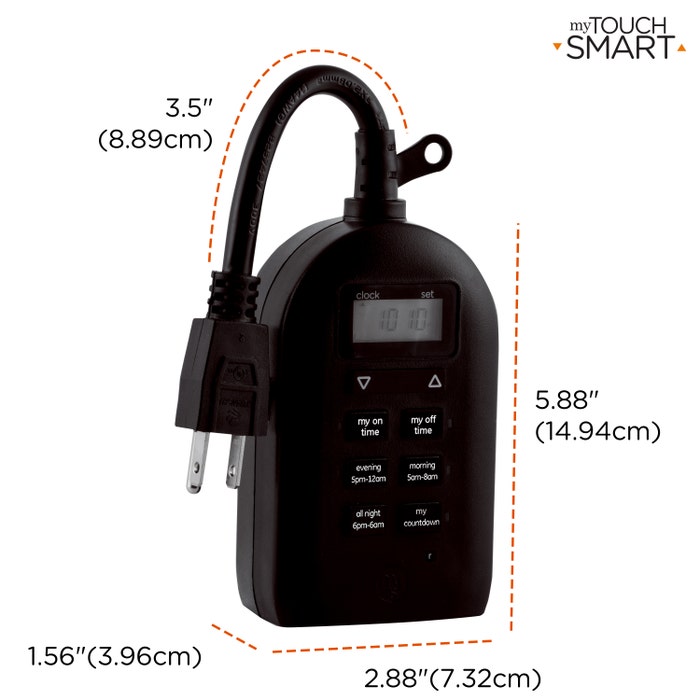 mytouchsmart timer how to set