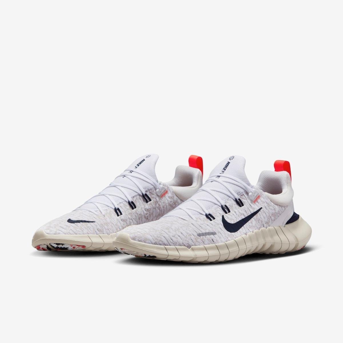 nike free run 5.0 white mens