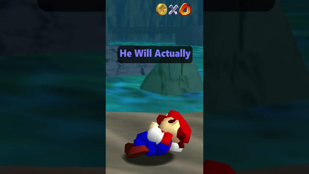 mario 64 sleep talking