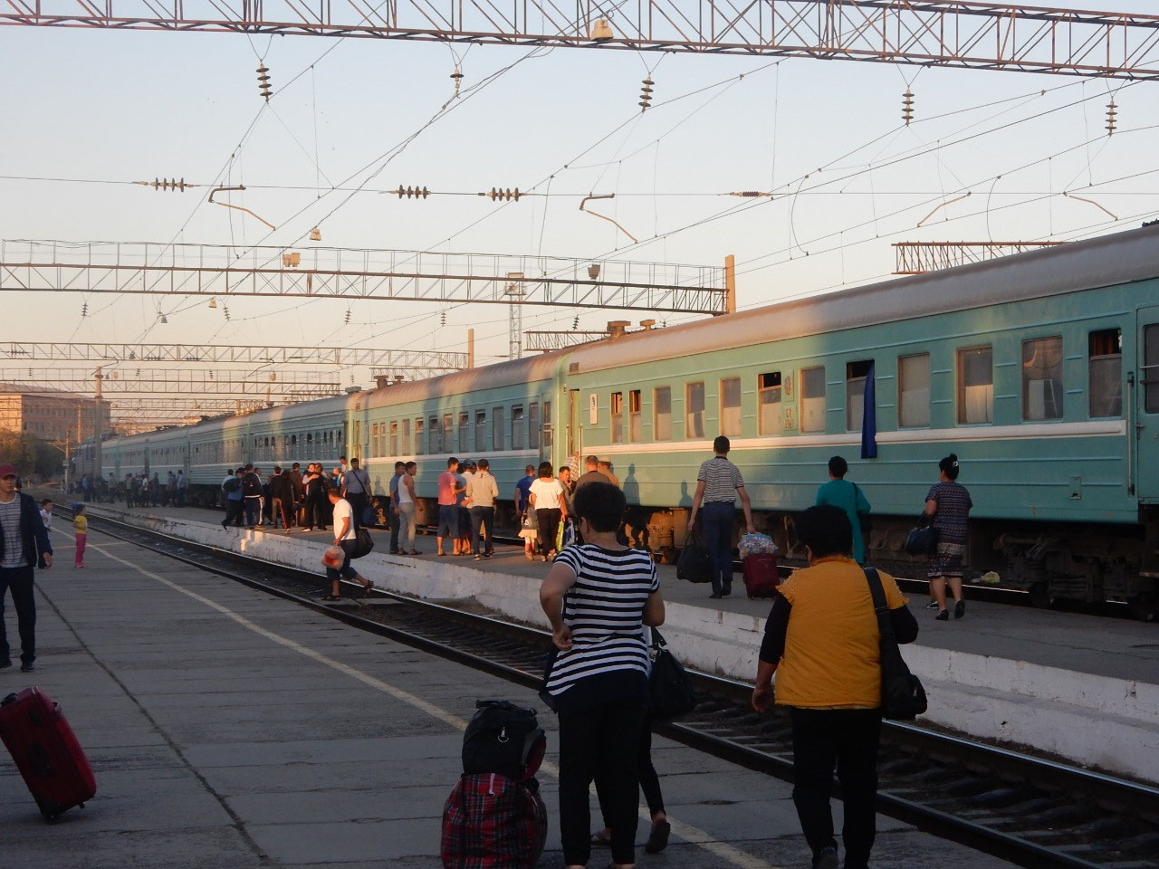 shymkent to almaty train