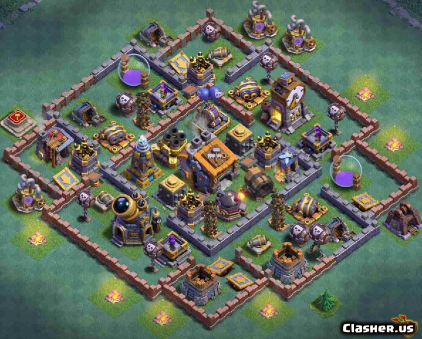 coc builder base 8