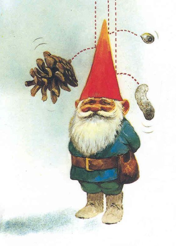 ilustraciones de gnomos