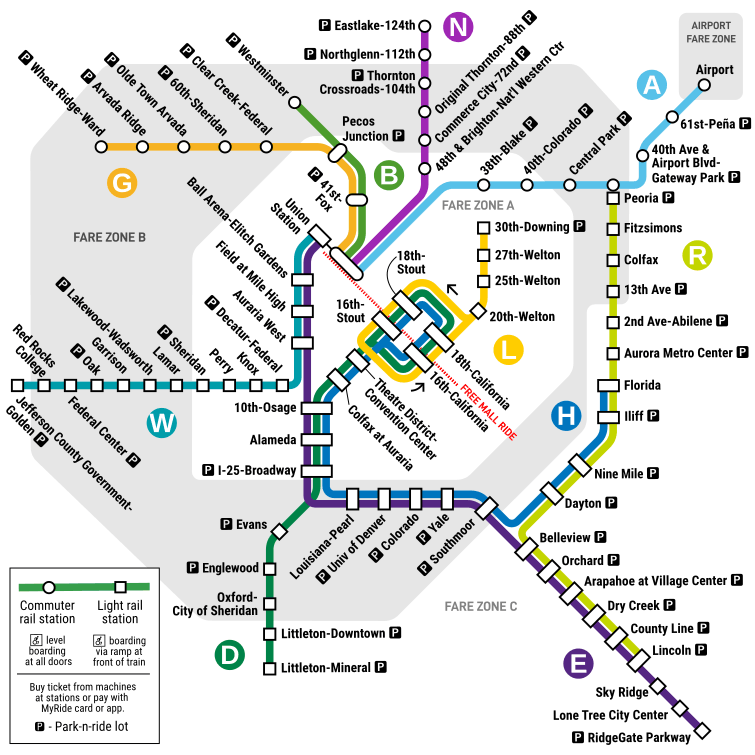 rtd denver a line