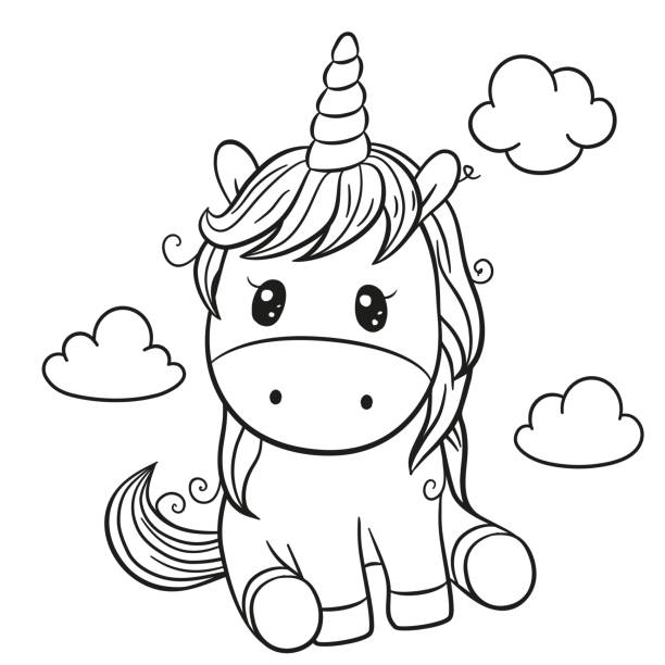 unicorn sketch