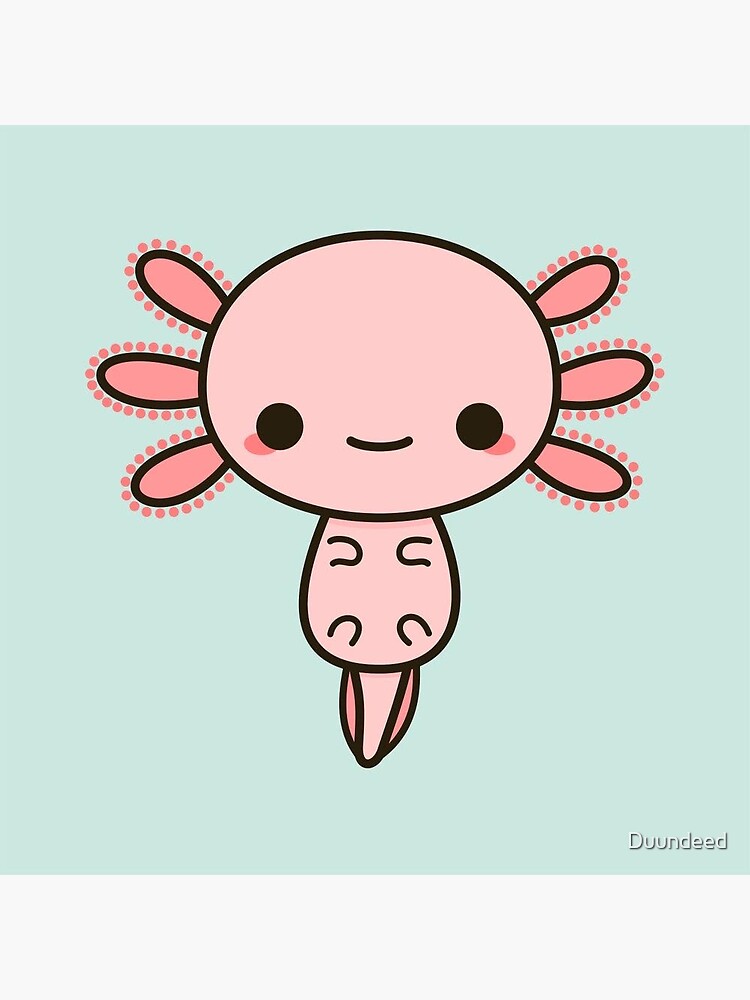 cute axolotl drawings