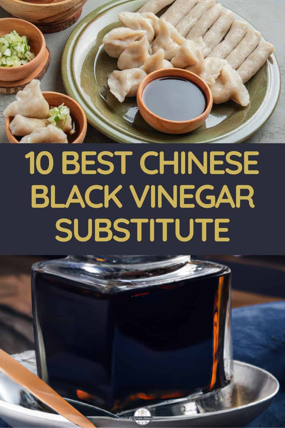 chinese dark vinegar substitute