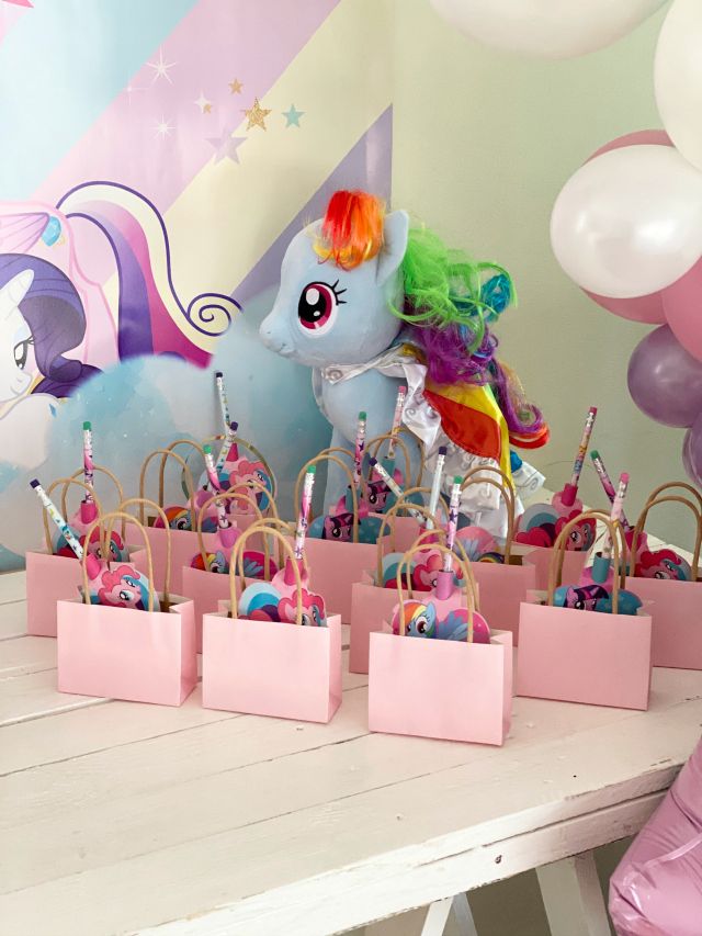 my little pony birthday party favors