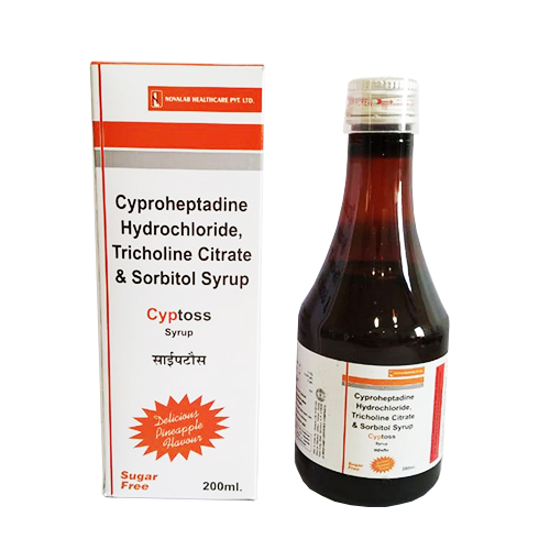 tricholine citrate & cyproheptadine hydrochloride syrup