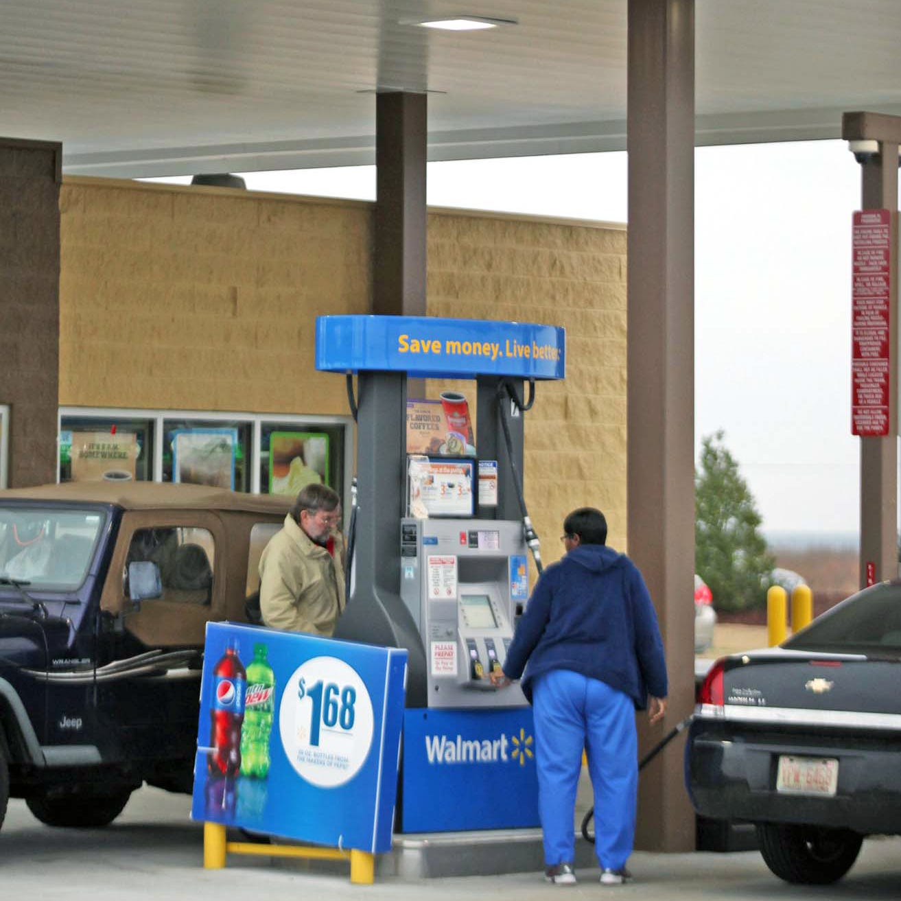 walmart gas stations near me