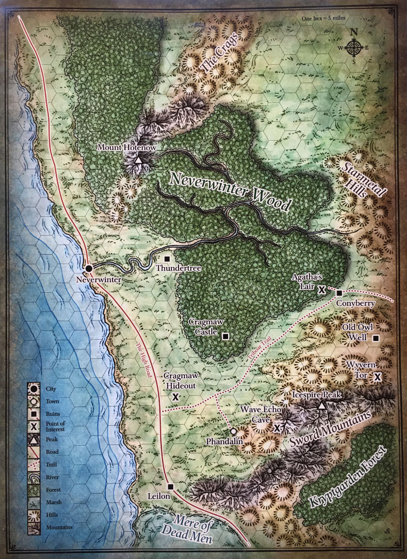 lost mine of phandelver maps