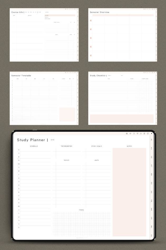 goodnotes templates free pdf