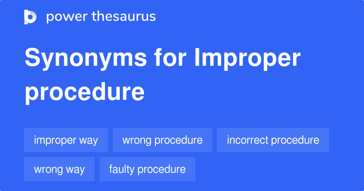 incorrect synonyms