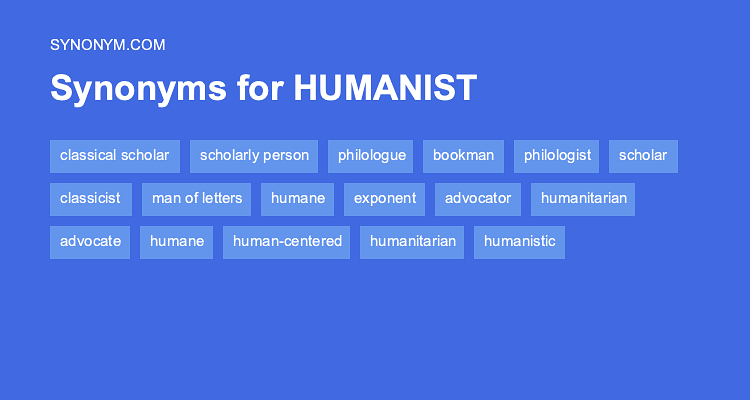 humanism synonyms