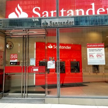 santander bank near me