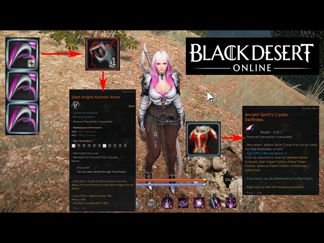 black spirit claw bdo