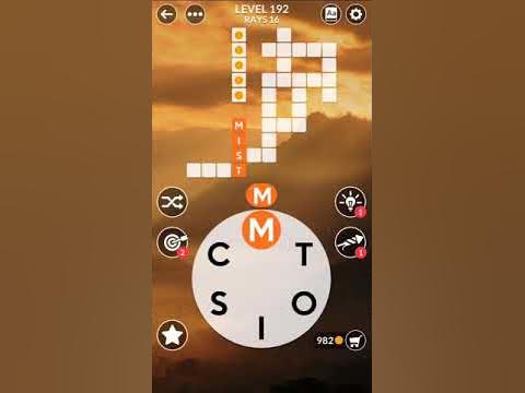 wordscapes level 192