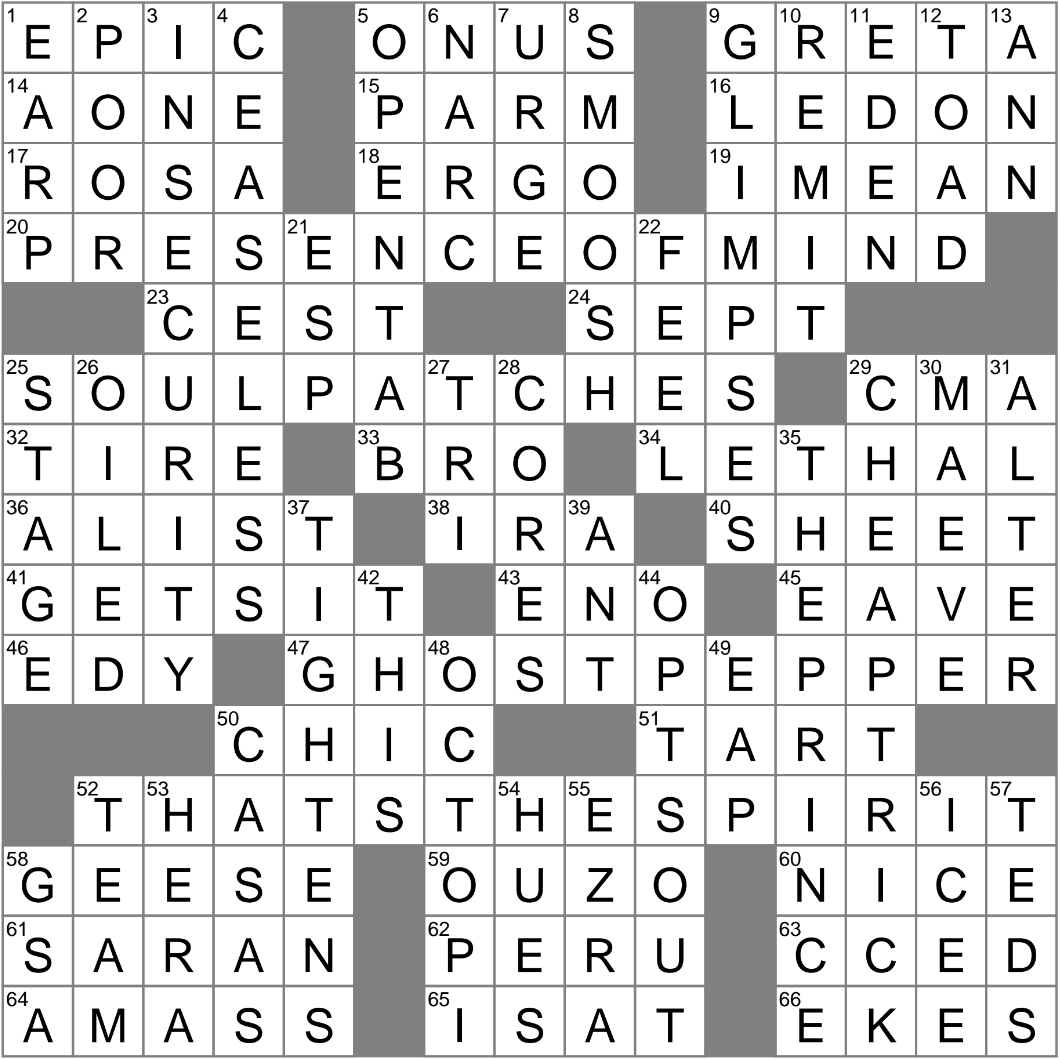 tightens crossword clue