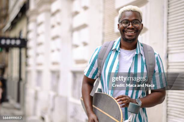 black guy blonde hair