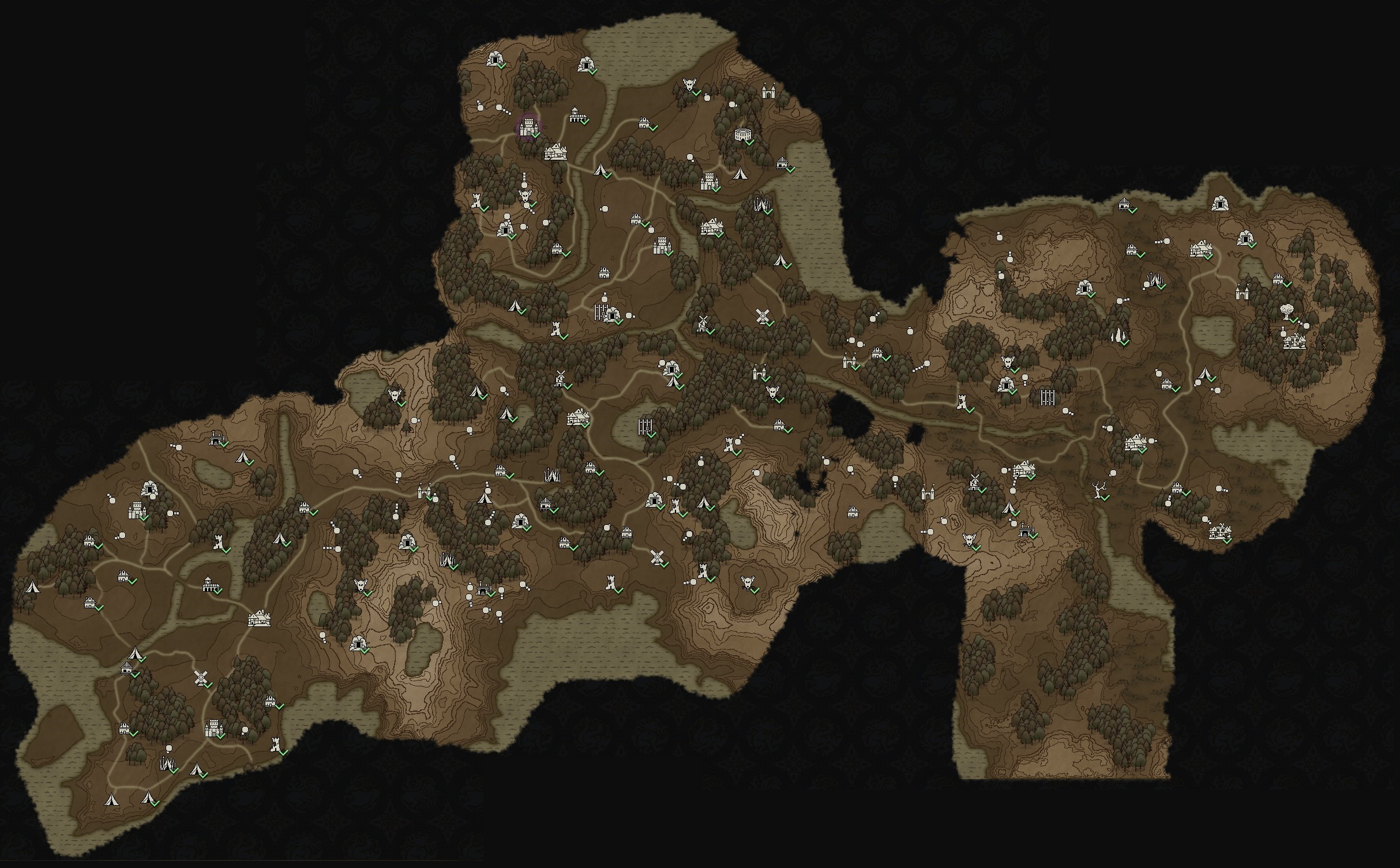 wartales map