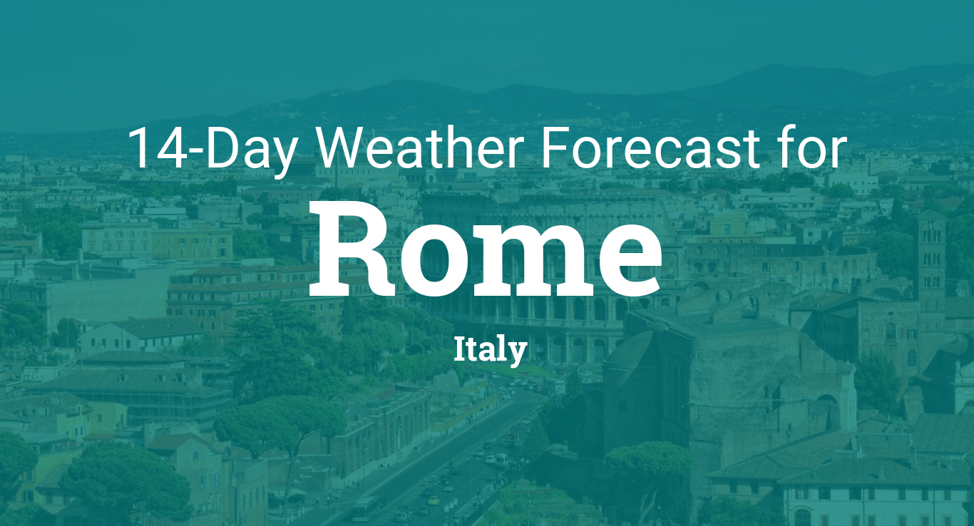 30 day weather forecast rome italy