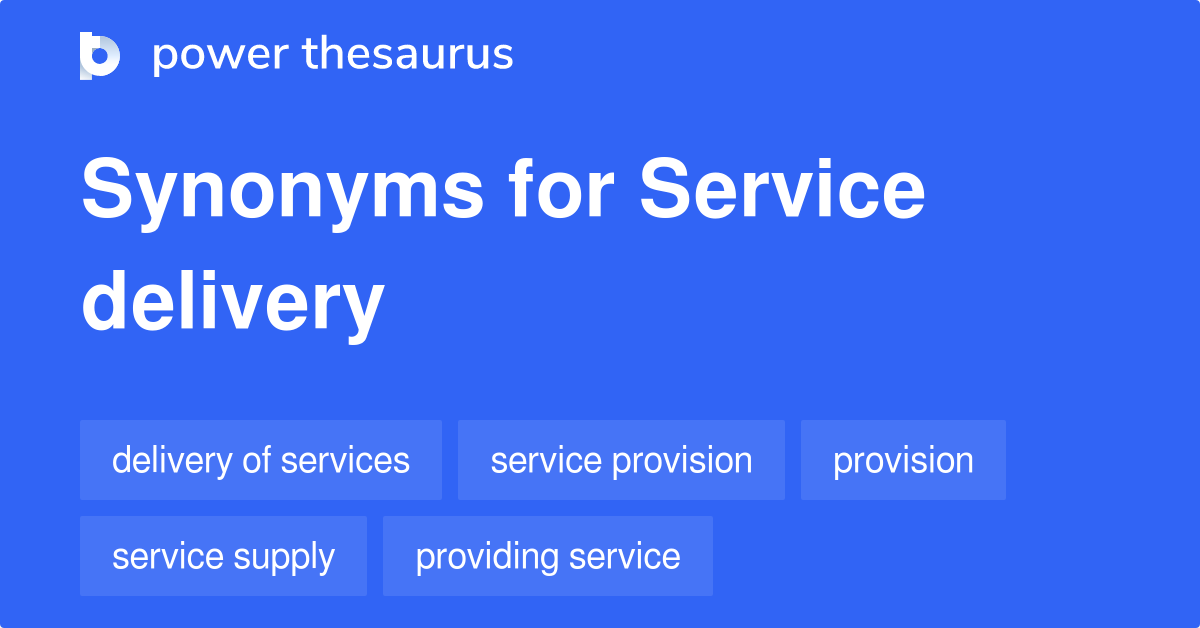 synonym delivery