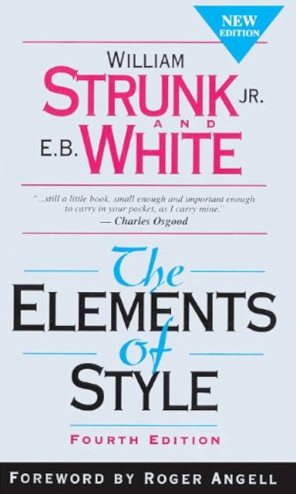 the elements of style william strunk