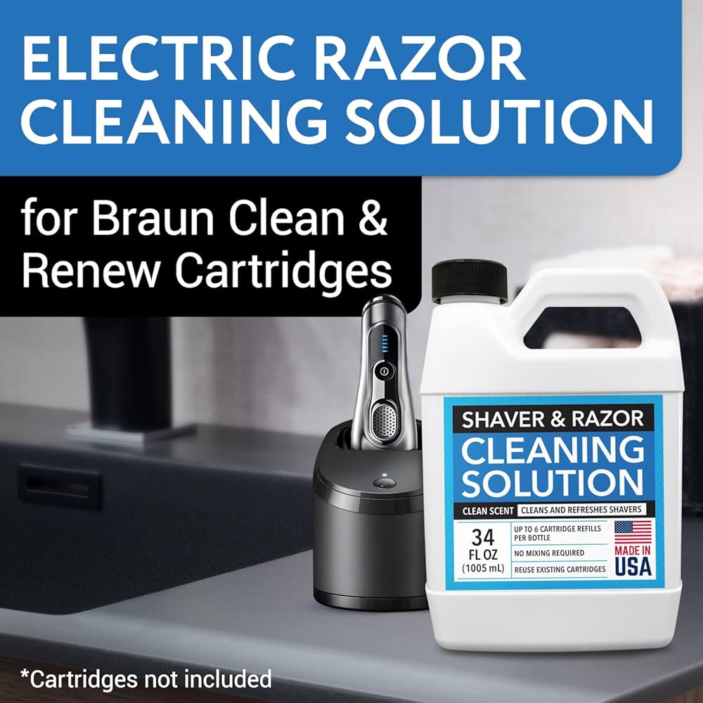 braun razor cleaning fluid